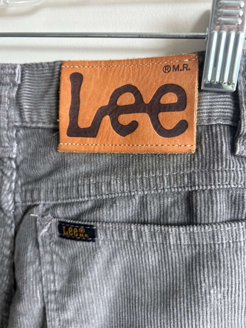 Lee Vintage Corduroy Pant Grey Size 26 - Picture 5 of 5
